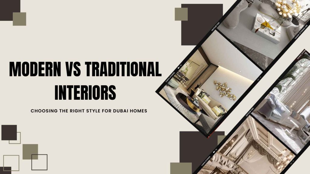 Modern Interiors vs Traditional Interiors