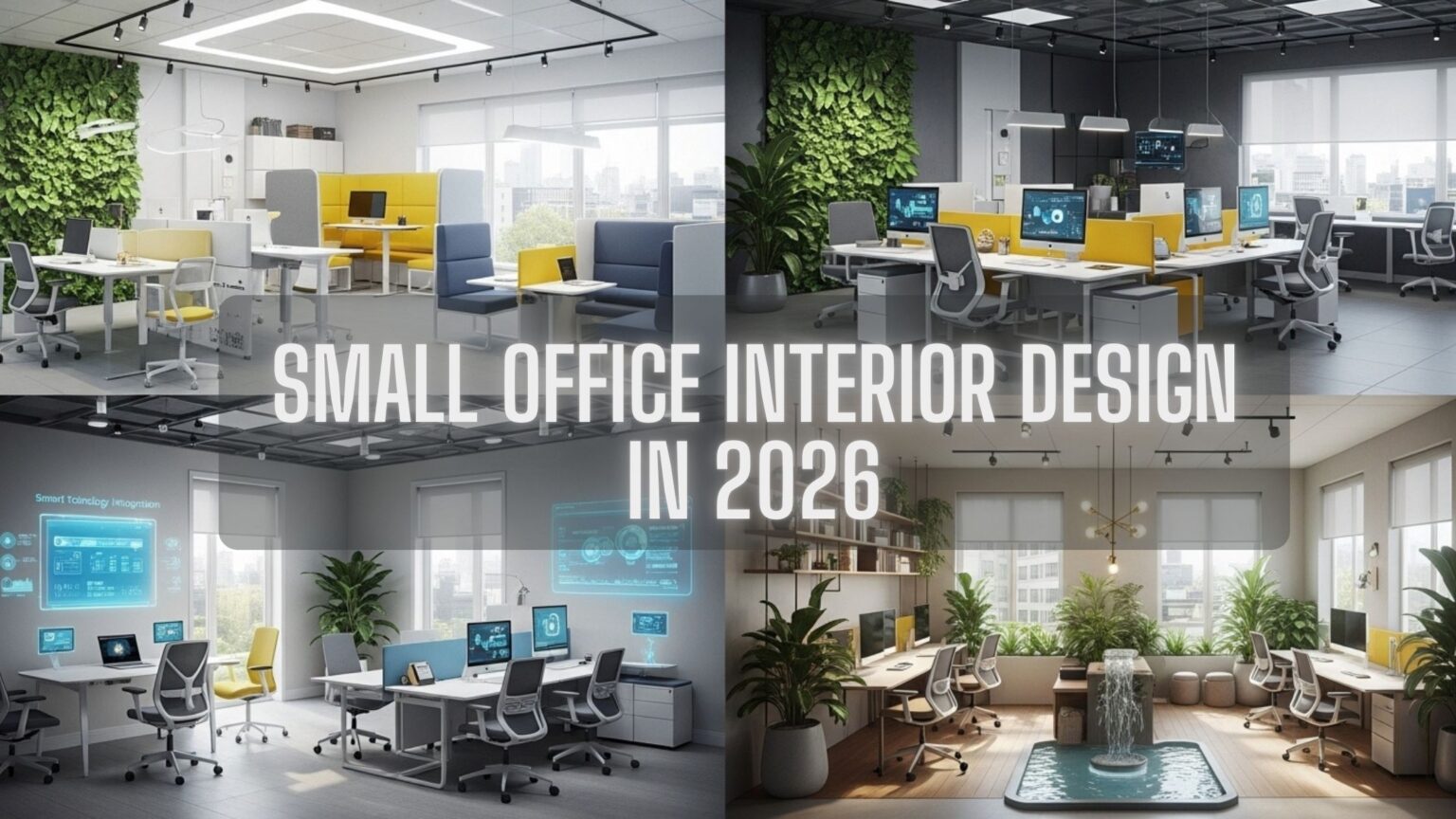 Small Office interior Design 2026: 4 Key Principles for Workspaces