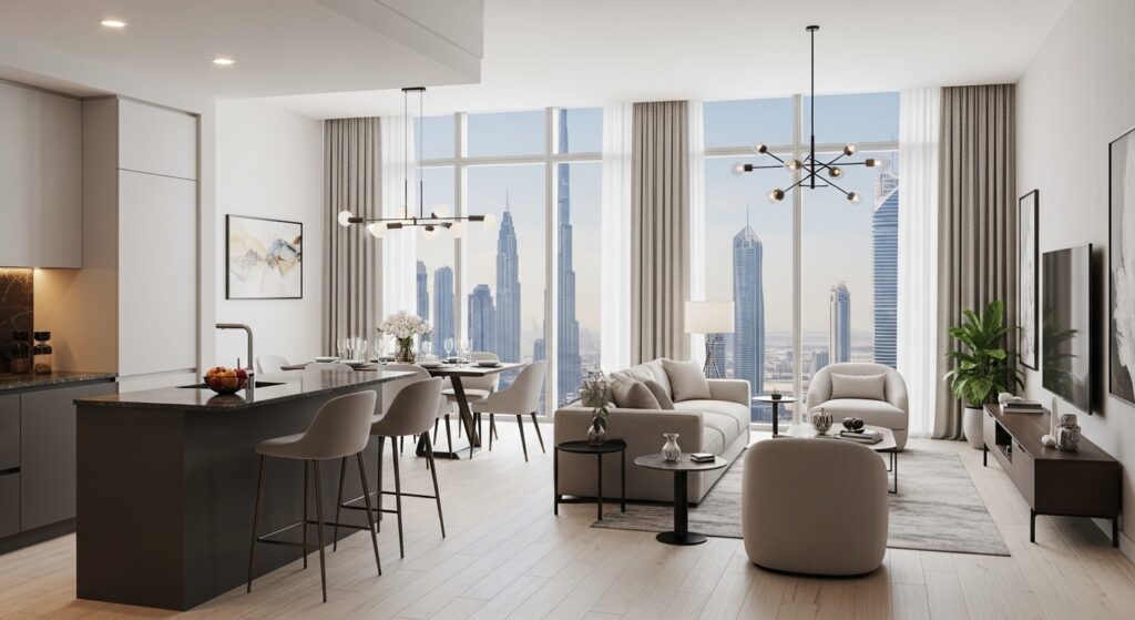 Open Plan Apartment Design