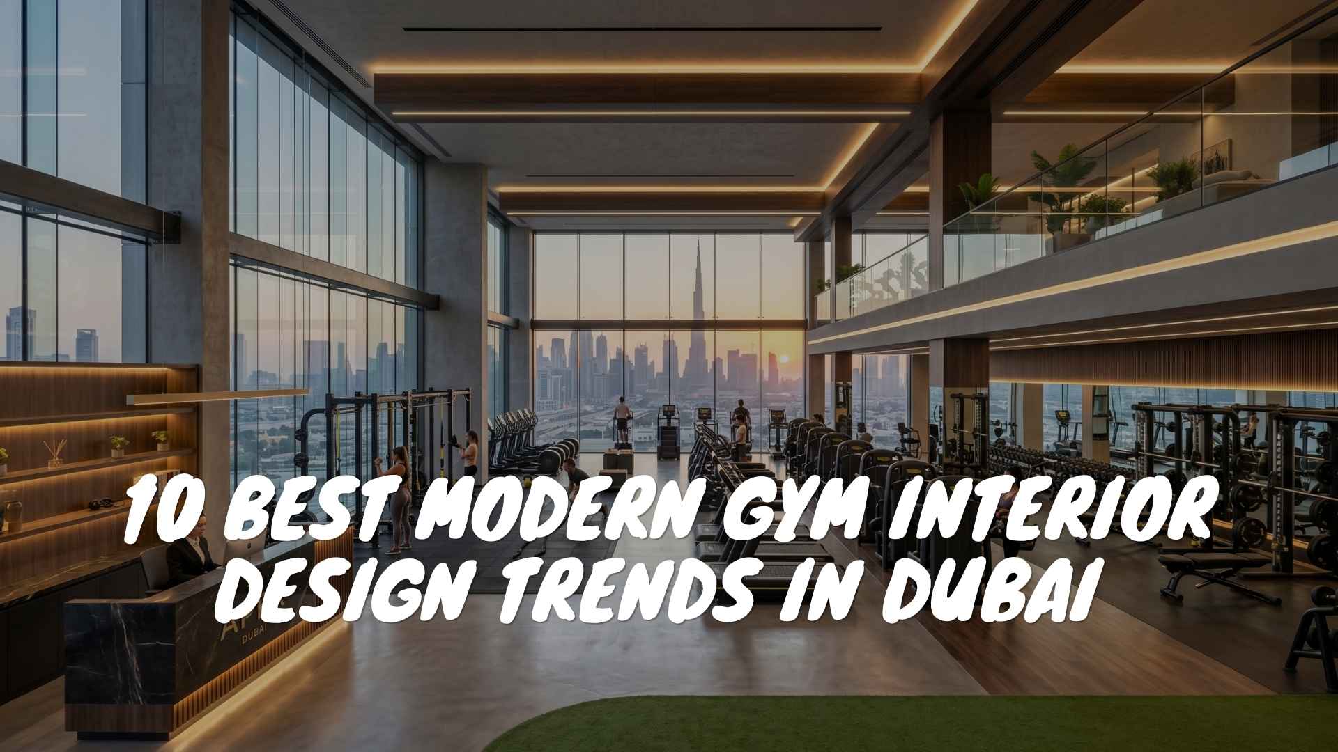 Top 10 Modern Gym Interior Design in Dubai | Urbix