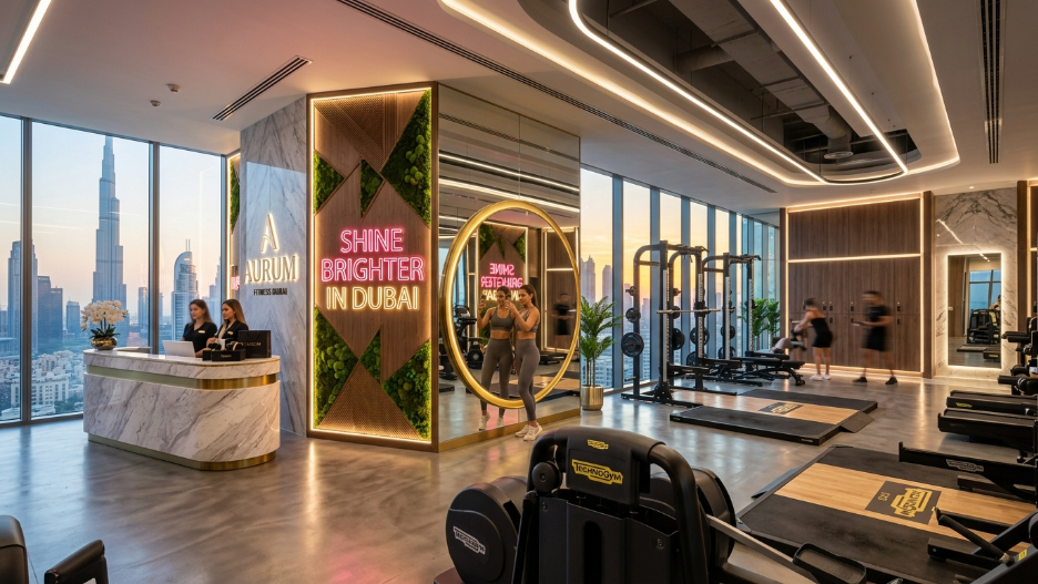commercial gym interior design