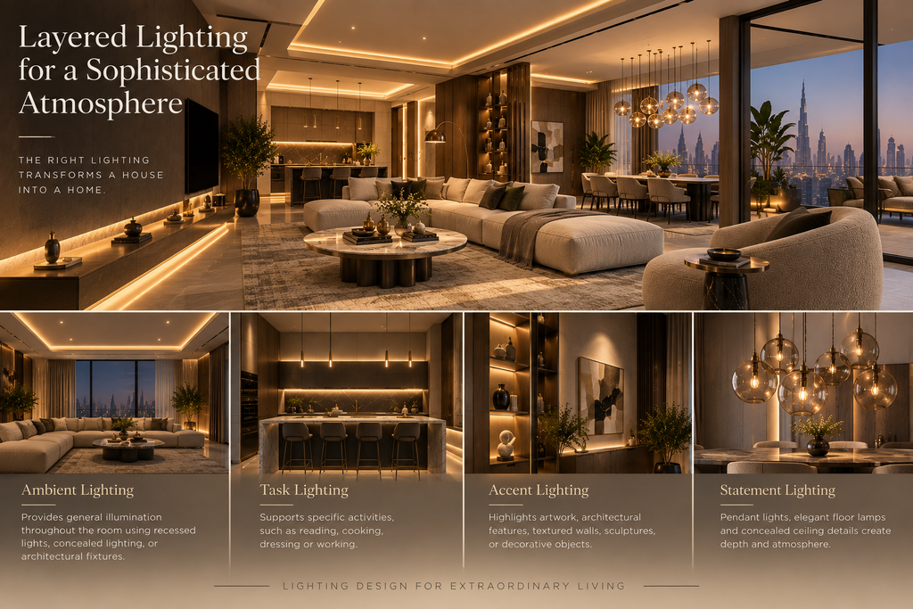 Penthouse Interior Design in Dubai